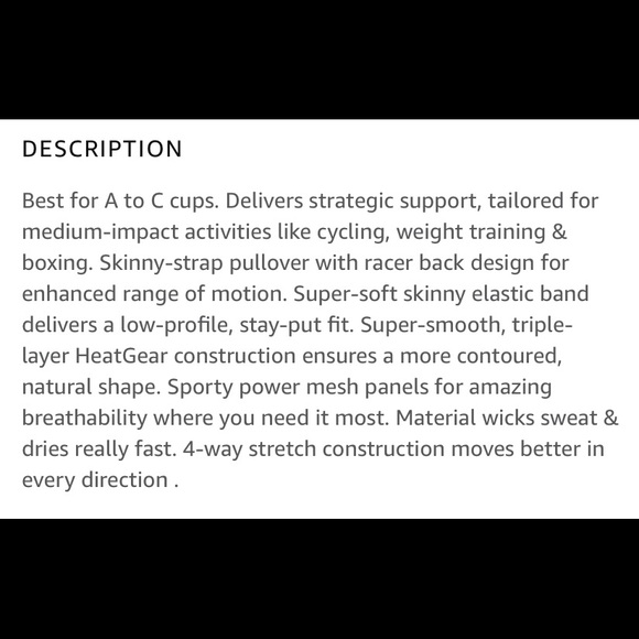 UNDER ARMOUR Breathe Sports Bra - Picture 9 of 9